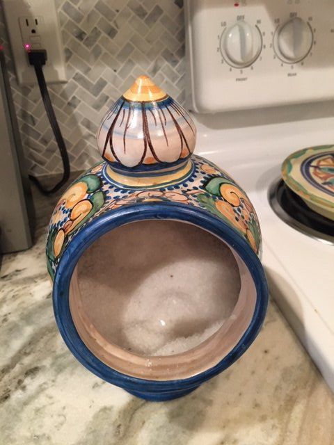 Salt jar hole